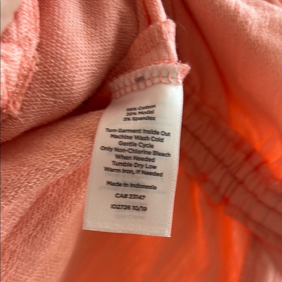 Talbots Light Pink/Orange Zip-Up Jacket SPF 50+ - Picture 6 of 6